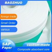 SAP composite core（SAP paper) for  products such as diapers, sanitary napkins and pet diapers