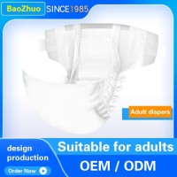Adult Diaper, Composite Core Structure, Super Absorbent, Unisex.